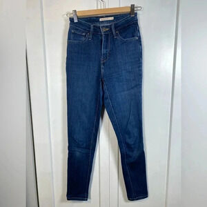 Levi’s -Blue 721 High rise skinny jeans - size 24